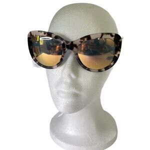 Versace Pink Havana Cat Eye Sunglasses